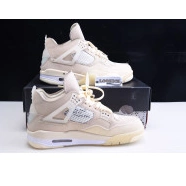 Off-White Sail Jordan CV9388-100 x Air 4 0725